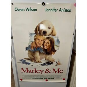 Marley‎ and Me Double Sided Original Movie Poster 40x27"